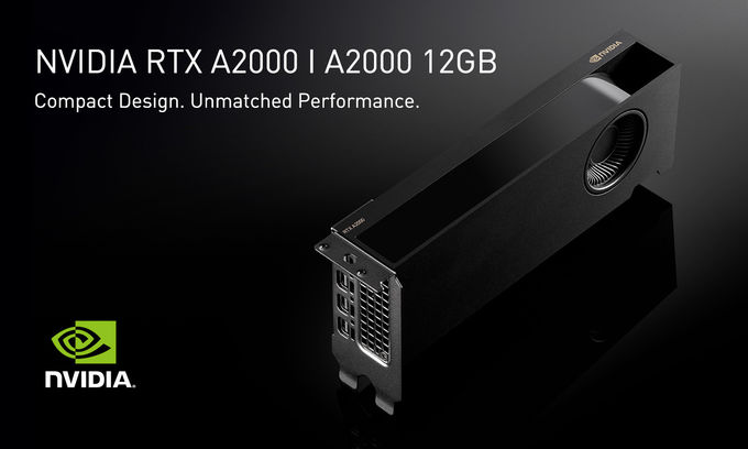 PCI Express 4.0 3328 Cuda RTX A2000 GPU 6G Desktop Graphics Card 0