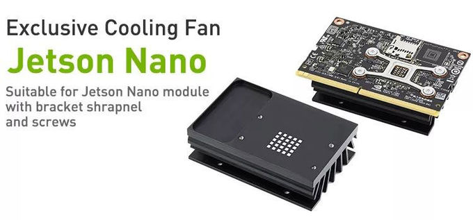 Aluminum PWM Nvidia Jetson Nano Module Exclusive Grease Heatsink 0