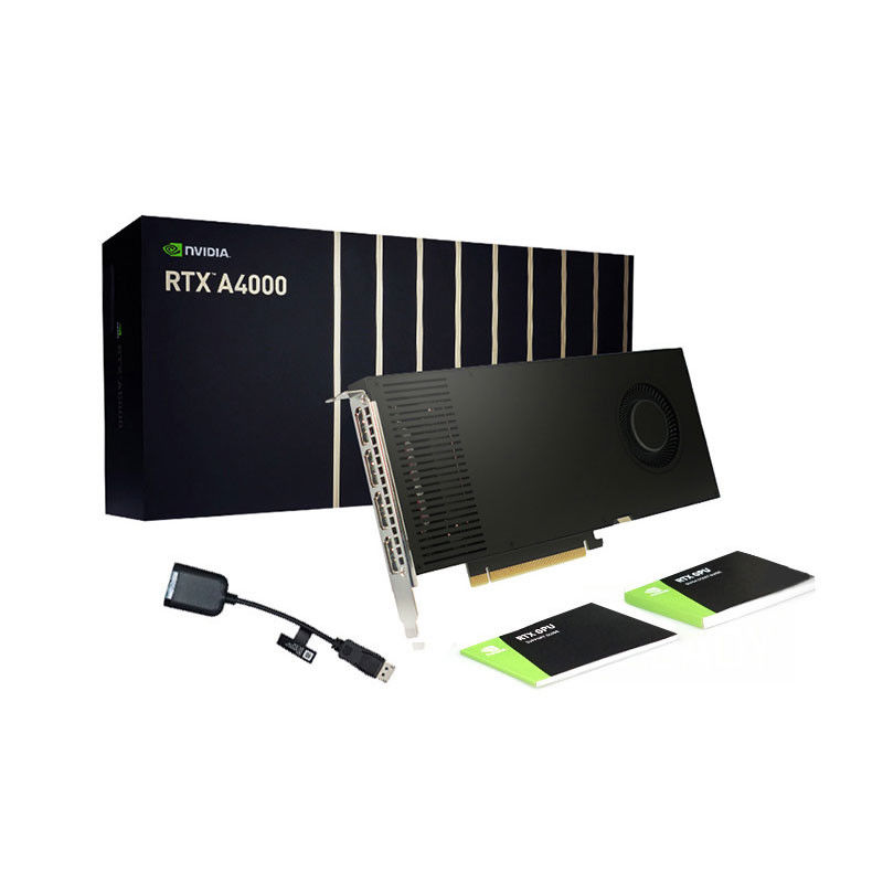 Professinal Graphics 16 GB GDDR6 Quadro RTX A4000 GPU 2nd Generation RT Cores