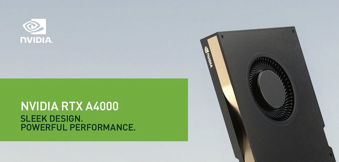Professinal Graphics 16 GB GDDR6 Quadro RTX A4000 GPU 2nd Generation RT Cores 0