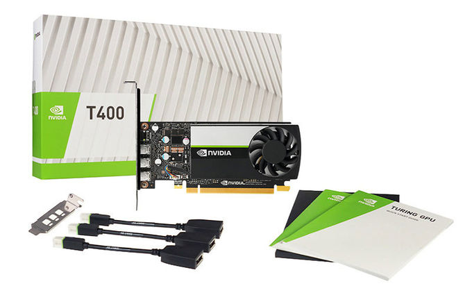 GPU Nvidia T400 Graphics Video Card 2GB GDDR6 64 Bit 0