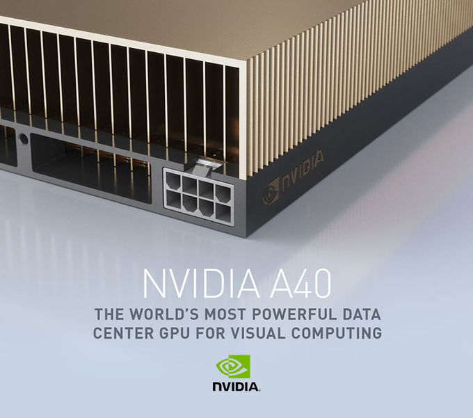 48G GDDR6 3xDP 384 Bit Nvidia GPU Server Tesla A40 For Computing Graphics Card Computing Card 0