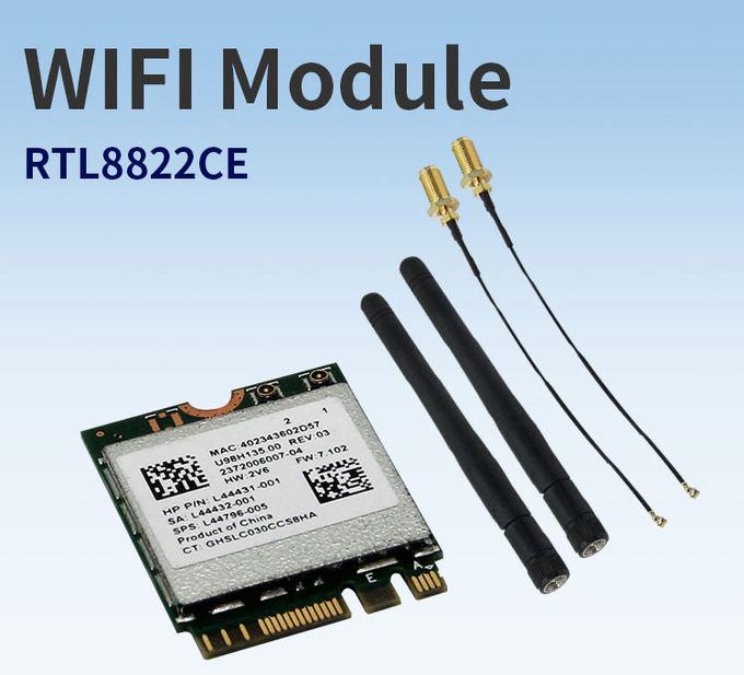 Linux Android M.2 Wifi PC Assembling Parts Wireless Gigabit Network Card M.2 AW-CB375NF RTL8822CE 0