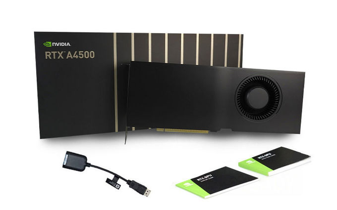 PCI-E 4.0 X16 RTX A4500 20G Gtx Graphics Card Desktop Ampere GPU Architecture 0