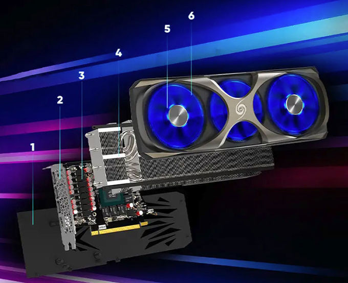 WinFast RTX 4070 Ti HURRICANE Nvidia Gaming Graphics Cards 12GB GDDR6X 0