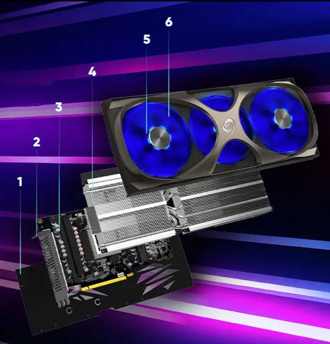 HDMI Nvidia Geforce Rtx 4080 16gb GPU GDDR6X 0