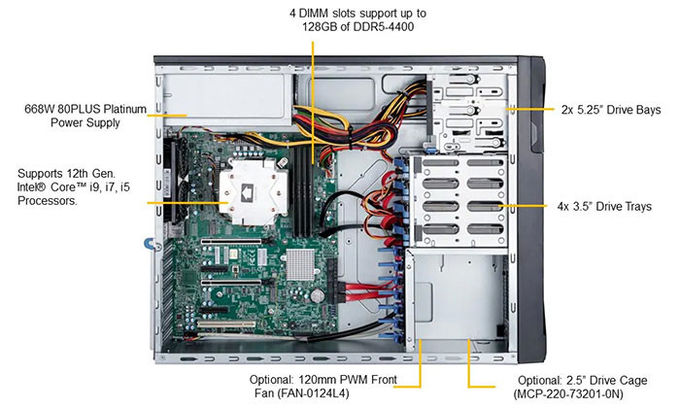 Leadtek WinFast WS750 PC Workstation Server For AI Deep Learning 3D Rendering 2