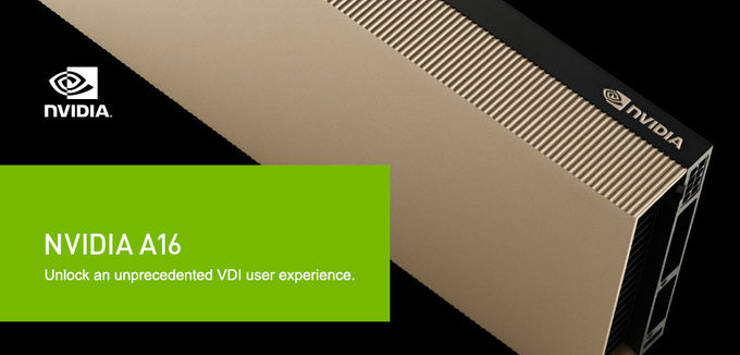 High Performance Nvidia GPU Server A16 GPU Accelerator 4x 16GB GDDR6 0