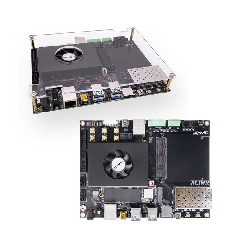 High Speed Connector Fpga Development Kit Storage 8gb Emmc 64mb Qspi Flash